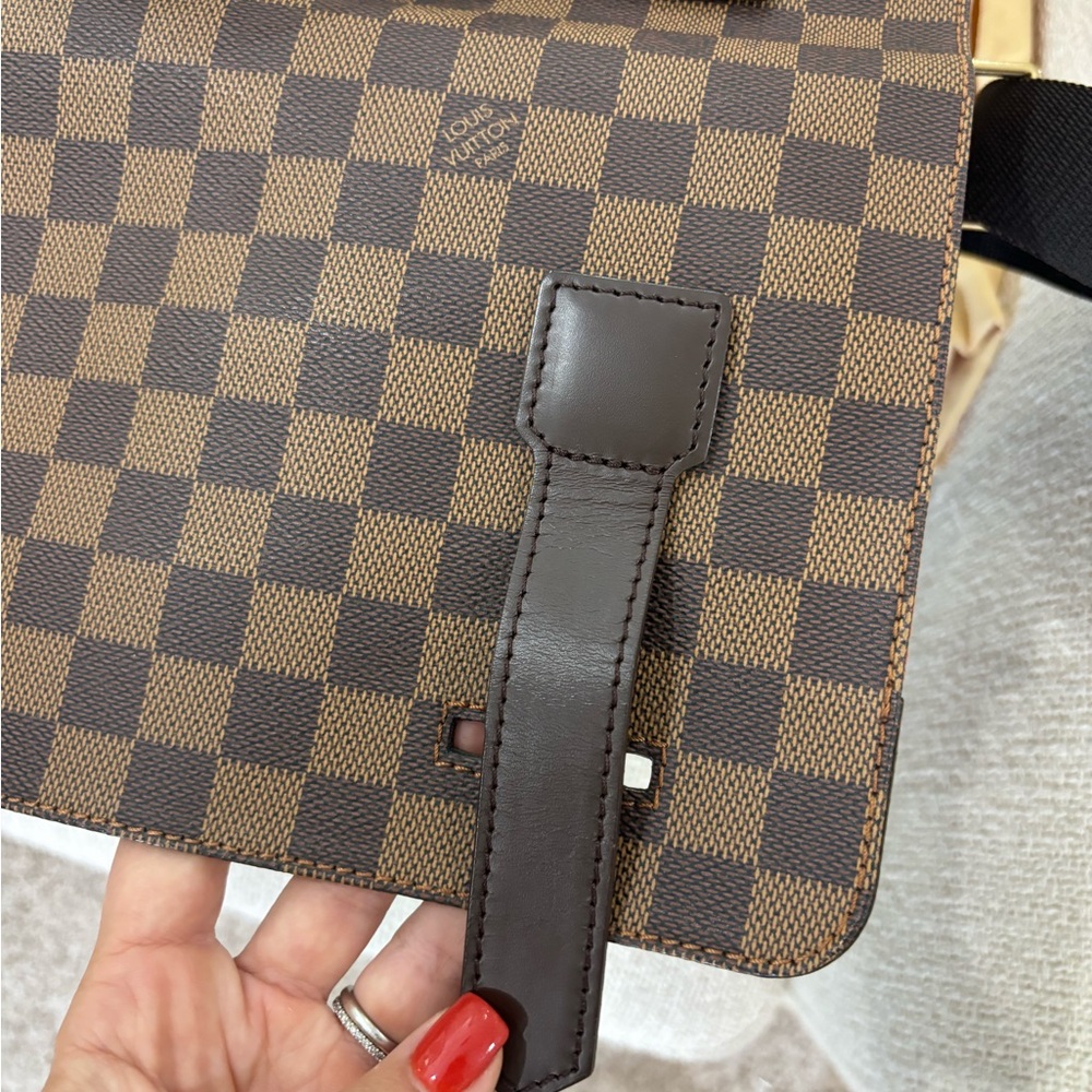 Authentic Louis Vuitton NEW Broadway damier ebene unisex messenger laptop bag - Picture 16 of 16